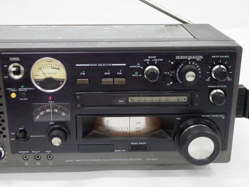 SONY ICF-6800A FM 31BAND RECEIVER MW SW ラジオ | d-edge.com.br