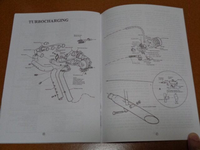 CB500、CB550 FOUR、CB550レーサー、CB500用ターボチャージャー図解。検 CB 350 400 F、ヨンフォア、空冷 4気筒、ホンダ、旧車_画像10