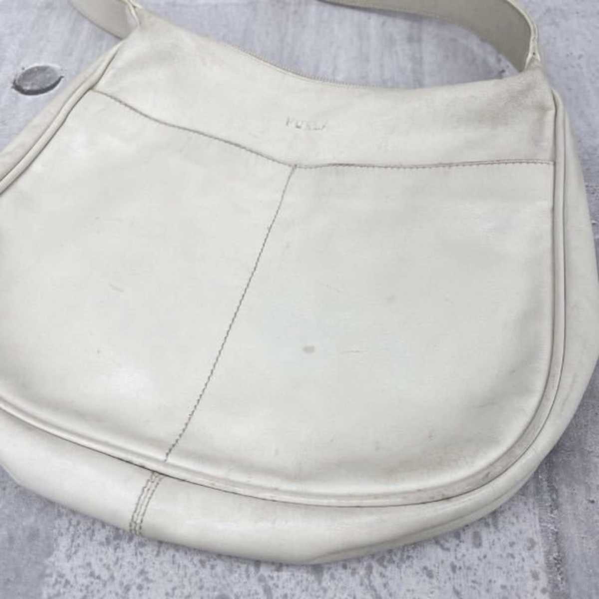 イタリア製 FURLA フルラ 本革 オールレザー トートバッグ ワンショルダーバッグ ハンドバッグ ビジネスバッグ 鞄 かばん_画像5