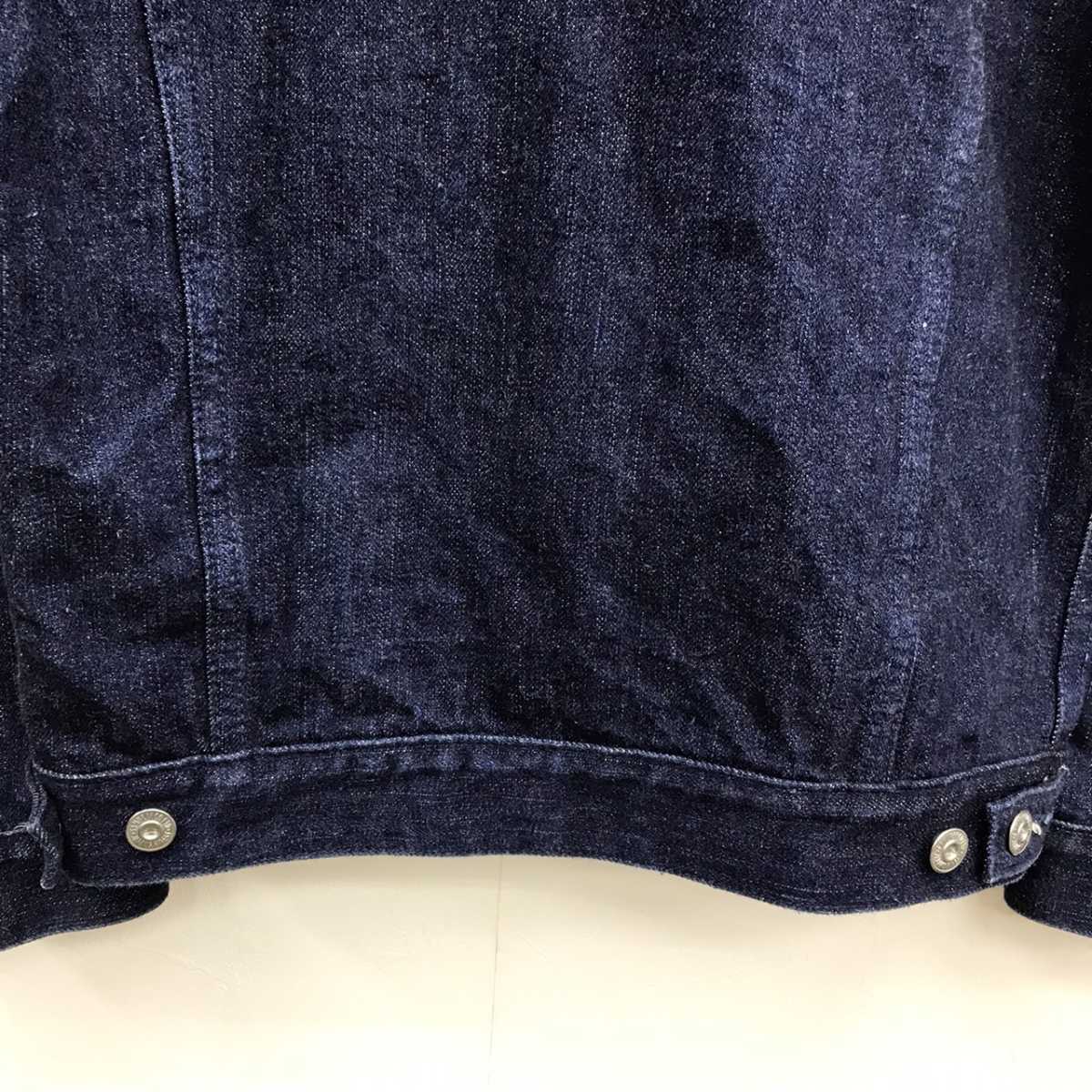 20th/20周年限定 美品 SAMURAI JEANS サムライジーンズ S553XX16OZ-18 3rd デニムジャケット 38 メンズ 日本製 サード Gジャン ジージャン_画像9