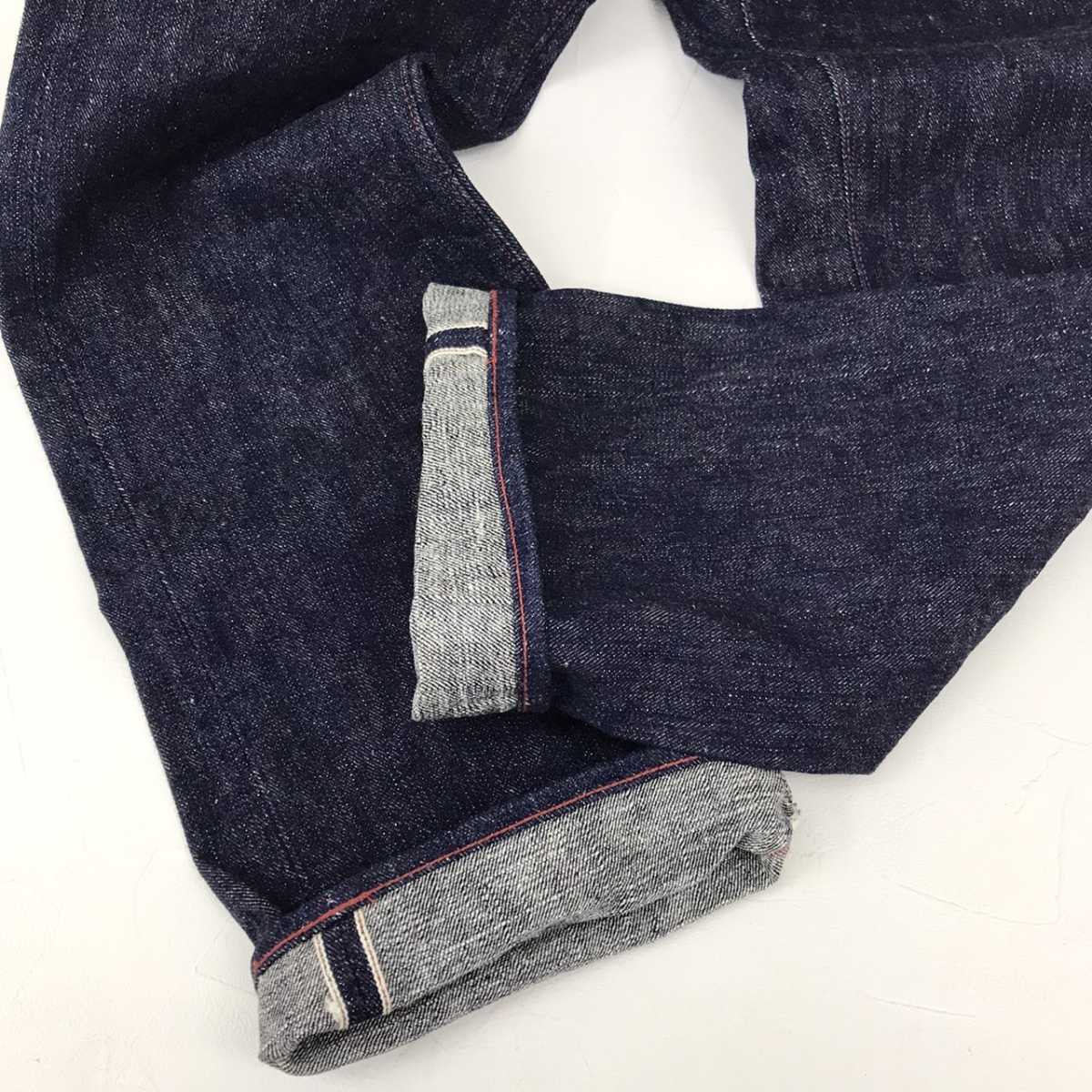 未使用 15周年 梅田本店限定企画 グッバイ2013 SAMURAI JEANS サムライジーンズ H311GB-2013 17oz零左綾セルビッチ デニムパンツ 31×36の画像9