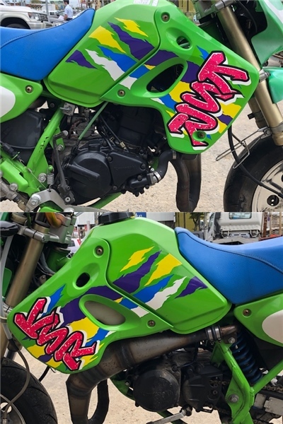 宮城県発 カワサキ KSR-Ⅱ MX080B 80cc 原付二種 始動NG 整備前提 売切!! - オートバイ