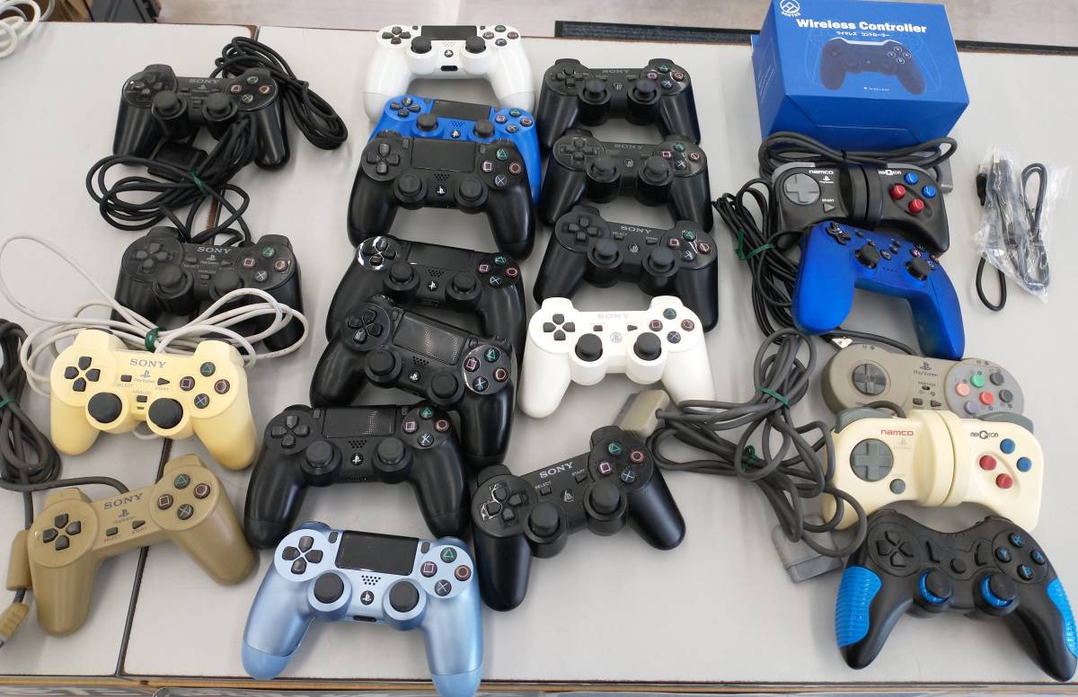 ジャンク PS4 PS3 PS2 他 大量 コントローラー まとめ売り セット