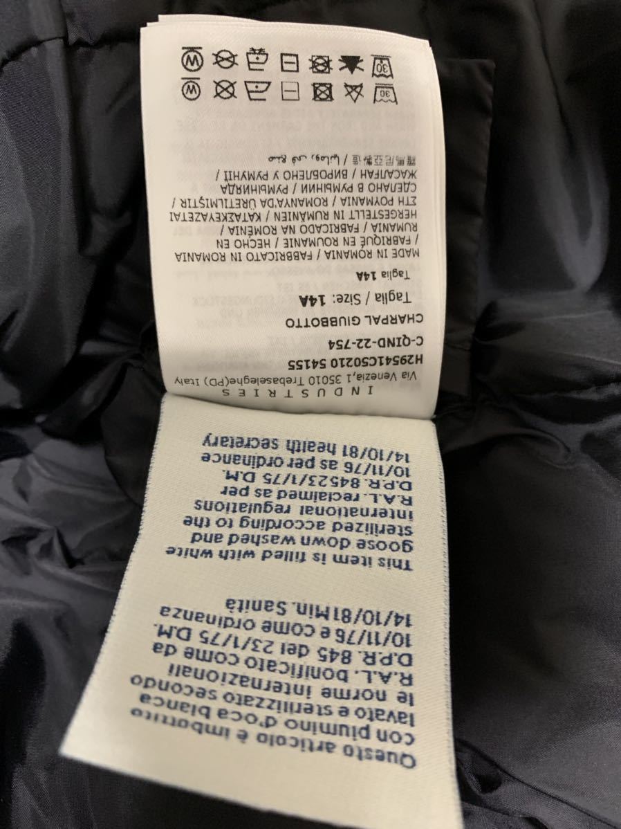 22年度新作 Moncler Charpal 14A Black(999) モンクレール 22年度新作 Moncler Charpal 14A Black(999) モンクレール