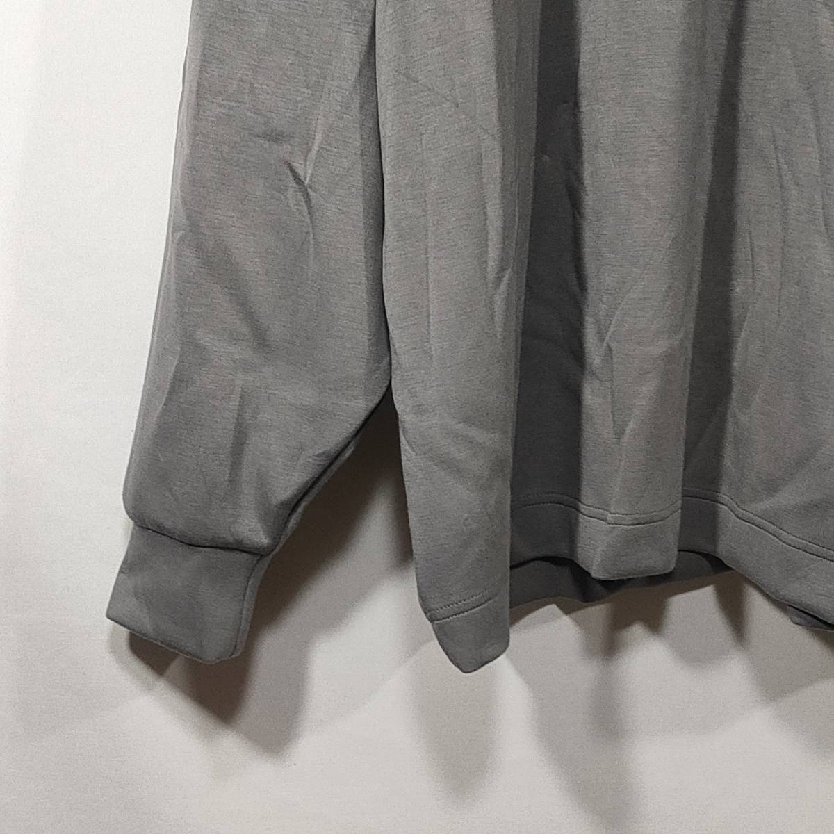 Hare HARE sweatshirt pull over cut and sewn crew neck big Silhouette long sleeve F gray men's used /CG