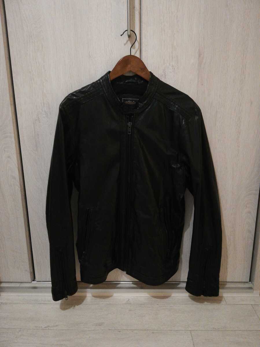 DIESEL ディーゼル シングルライダース ライダースジャケット 羊革 革