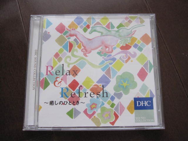  как новый не продается DHC CD звук коллекция Relax & Refresh... .. время ave Мали asho хлеб warutsuama Pola 