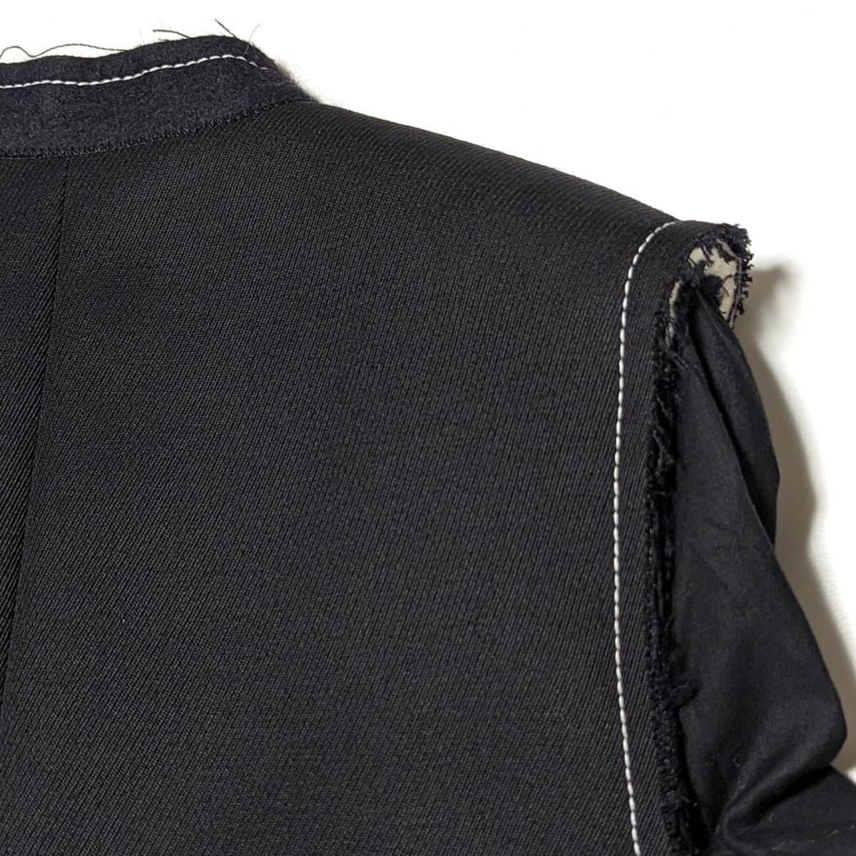 Maison Margiela новый товар внутренний стандартный товар Deconstructed wool Blazer 17AW no color жакет 38 выполненный в строгом стиле шерсть tsu il волна Италия 