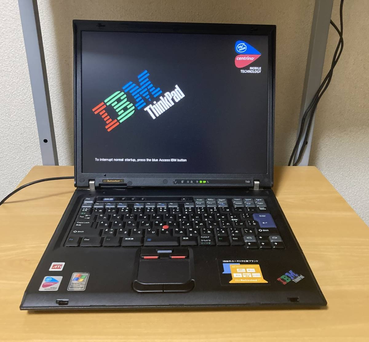 IBM ThinkPad T43 _画像1