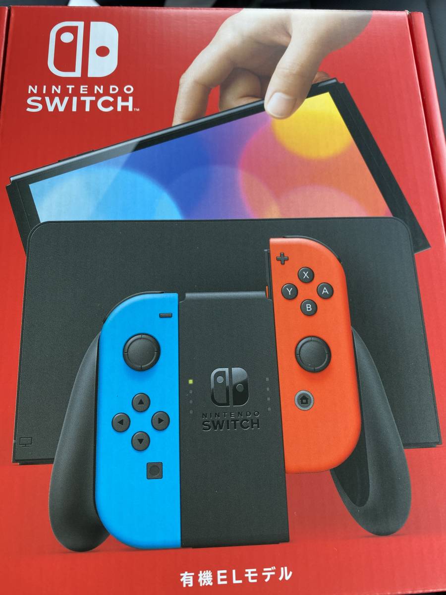 未使用 有機EL モデルNintendo Switch 任天堂 スイッチ 本体 ネオン