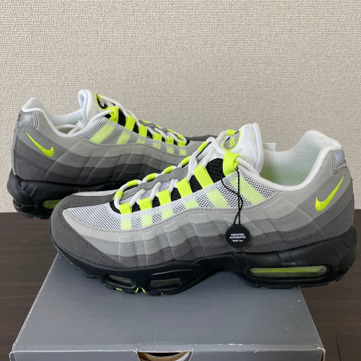 NIKE AIR MAX95 OG 27㎝ エアマックス95イエローグラデ2018｜PayPayフリマ