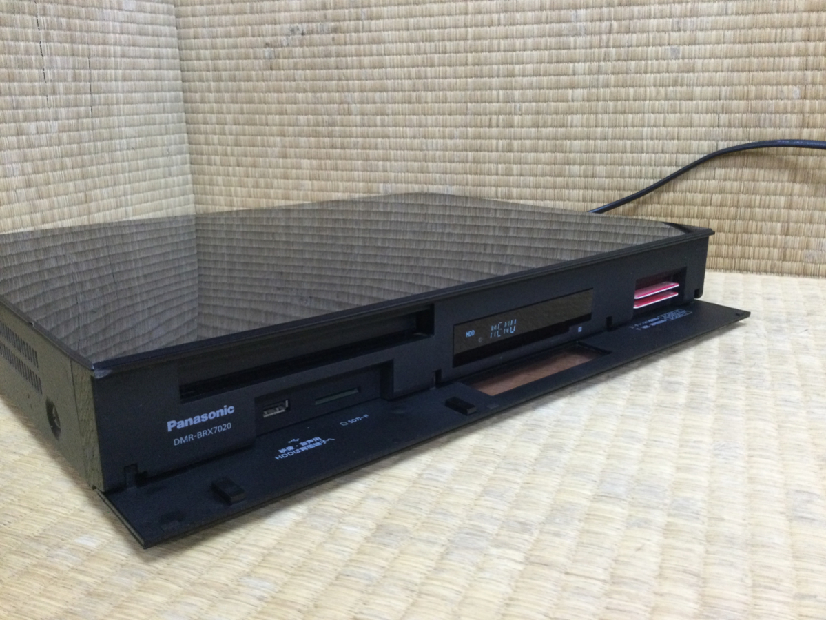 ☆ Panasonic パナソニック　DMR-BRX7020 HDD/BDレコーダー　Blu-ray ブルーレイ　2016年製　ブルーレイレコーダー　BD ジャンク☆_画像3