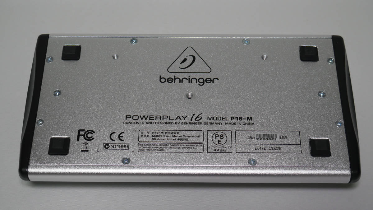 BEHRINGER ( ベリンガー ) / POWERPLAY P16-M パーソナルミキサー 1 BEHRINGER ( ベリンガー ) / POWERPLAY P16-M パーソナルミキサー 1
