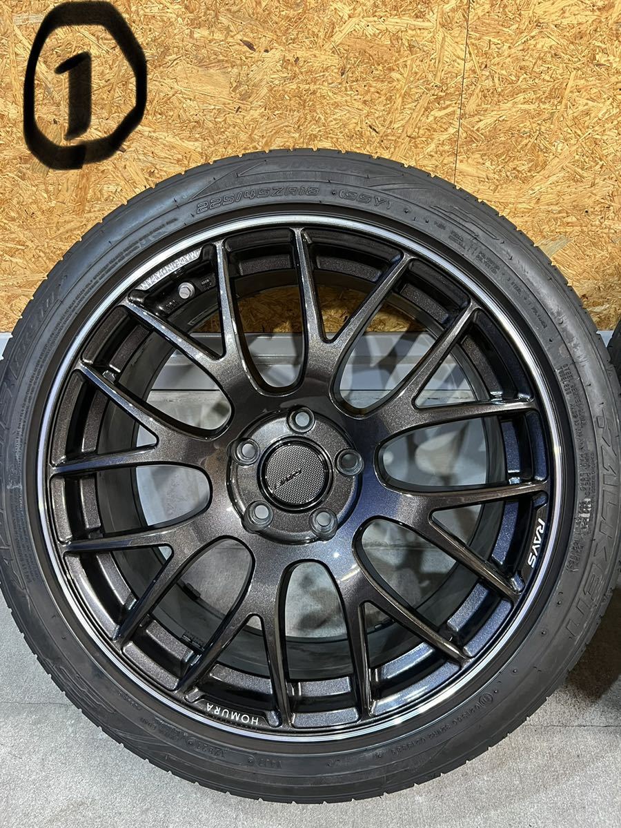 RAYS HOMURA 2×8GTS レイズ ホムラ FALKEN AZENIS FK510 ファルケン