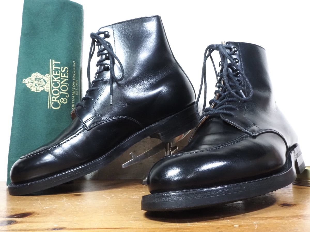 美品 クロケットアンドジョーンズ カントリーブーツ 美品 美品