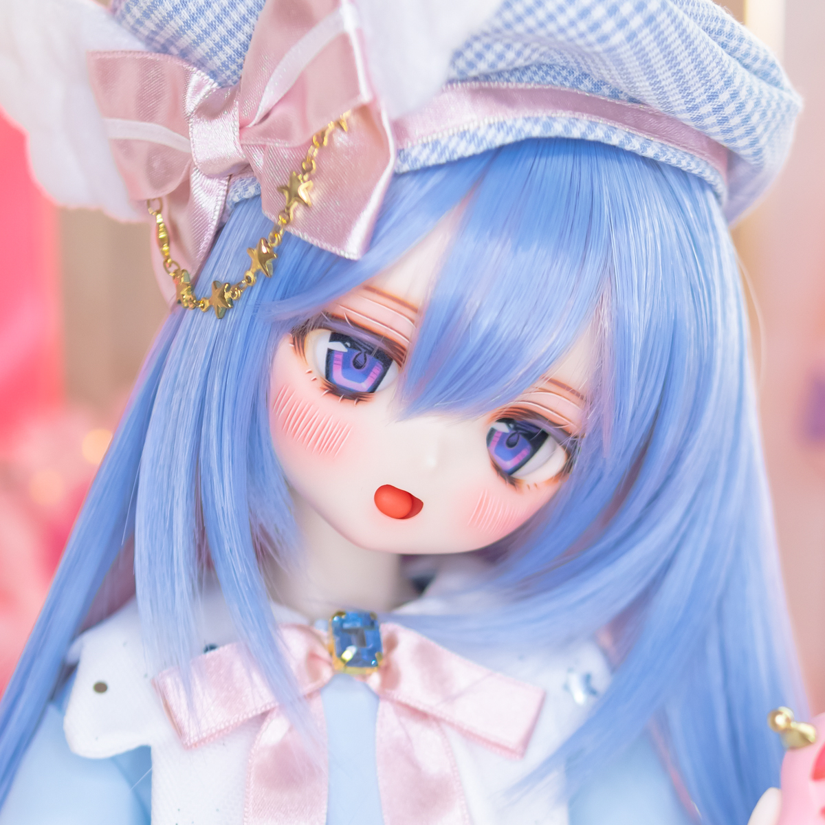 りく》DDH-01 SW肌 カスタムヘッド+おまけアイ3組※注意点あり※ソフビ