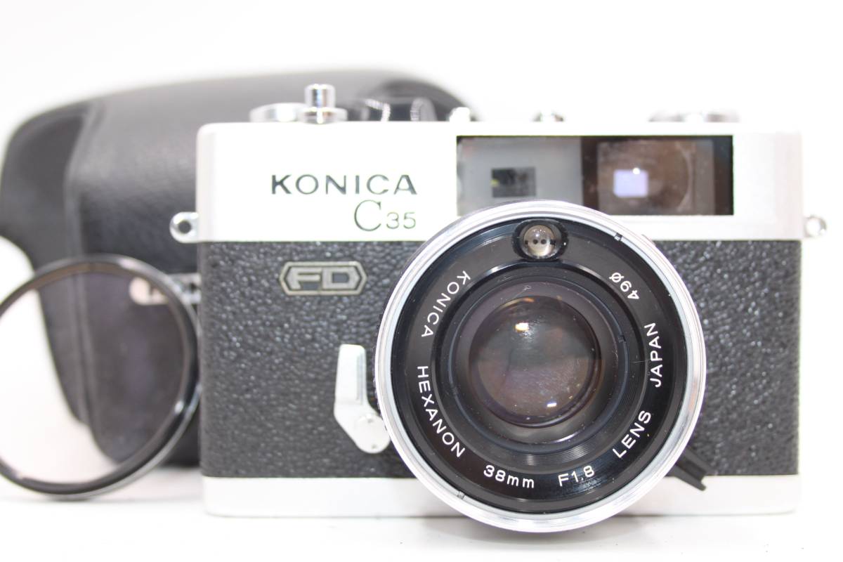 さなホコリ KONICA C35 EF フィルター,ケース付 フィルムカメラの通販 