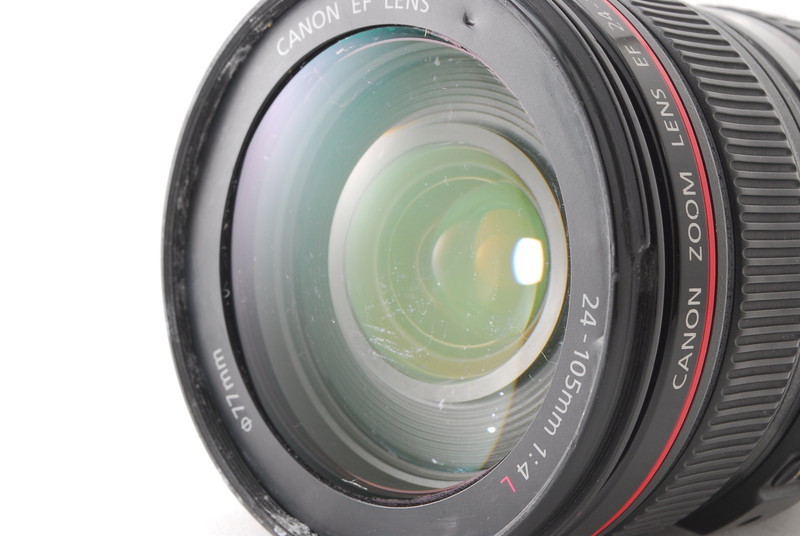Canon EF24-105mm F4 L IS USM レンズフィルター他付き #OK0116