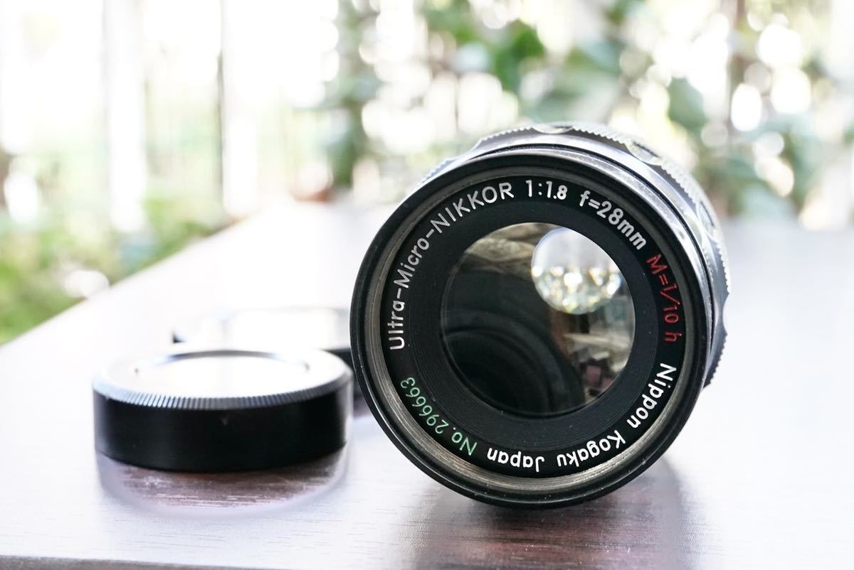 極美品 Nikon ニコン Ultra-Micro-NIKKOR 28mm f1.8 L39 ライカL
