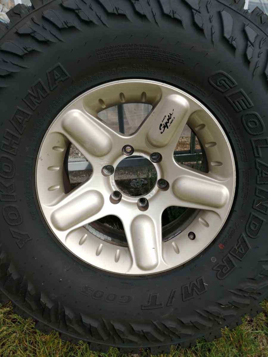 ヨコハマ ジオランダーMT 315/75-16 5本セット 9分山+新古 - www