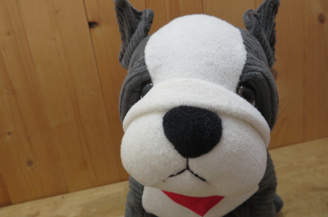  prompt decision *BMW MINIbru dog. soft toy * red scarf * dog ..