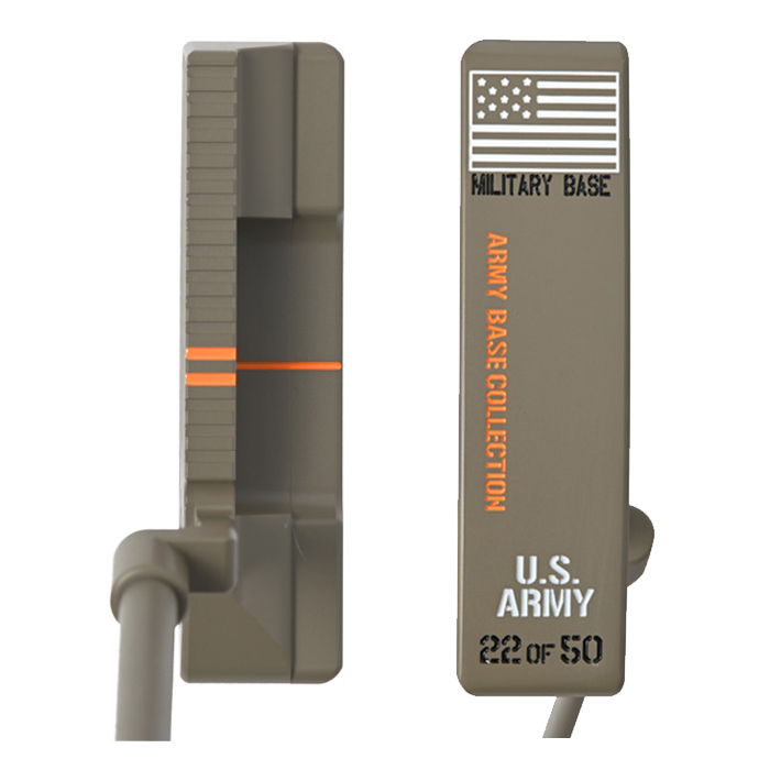 アーミーベースコレクション ゴルフ USアーミー パター 34インチ 限定50本 木製弾薬箱風ケース付き ARMY BASE CO_画像4
