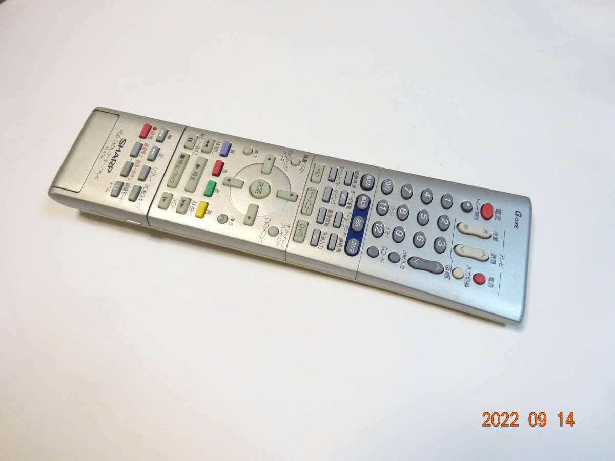  sharp GA197SA DV-HRD2 for remote control recorder for remote control 