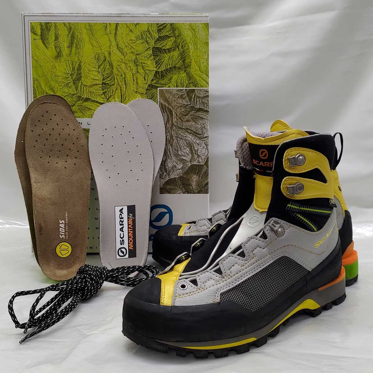 ヤフオク! - 【中古】スカルパ REBEL ゴアテックス レベル GTX...