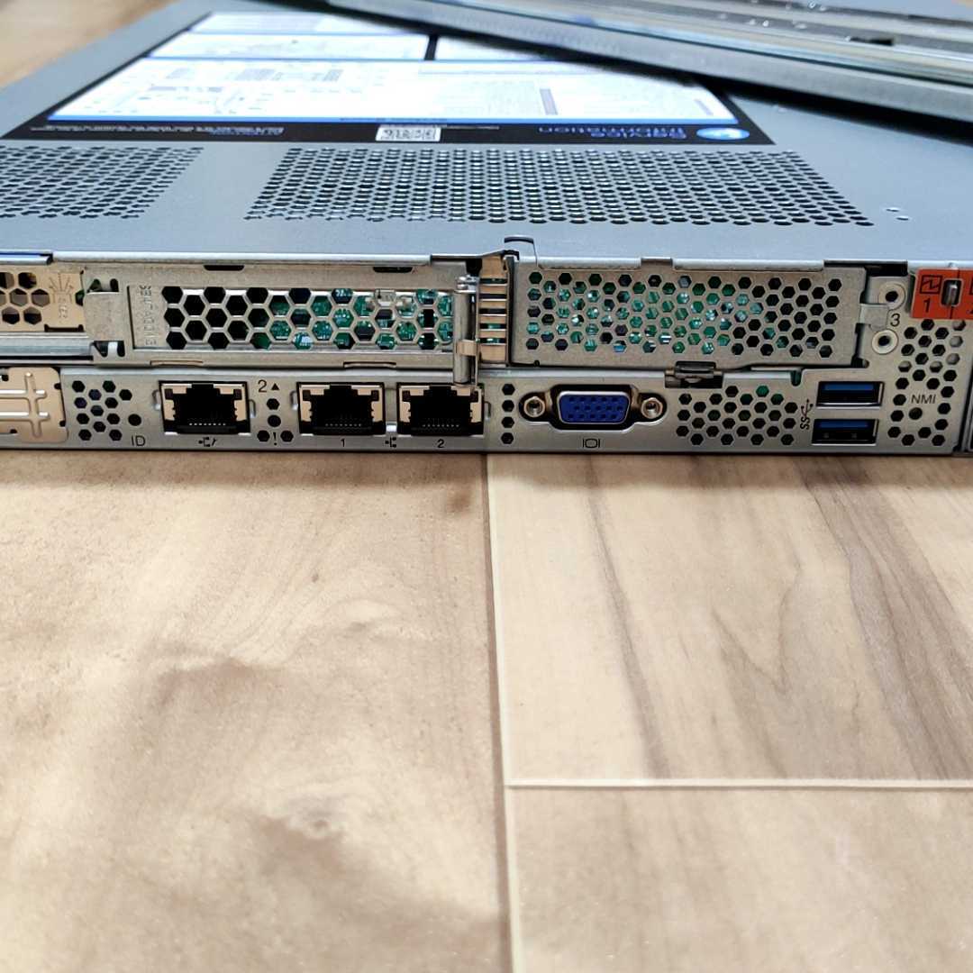 保守残】16コア!Lenovo SR530 Gold 6130/16GB ThinkSystem 1U ラック
