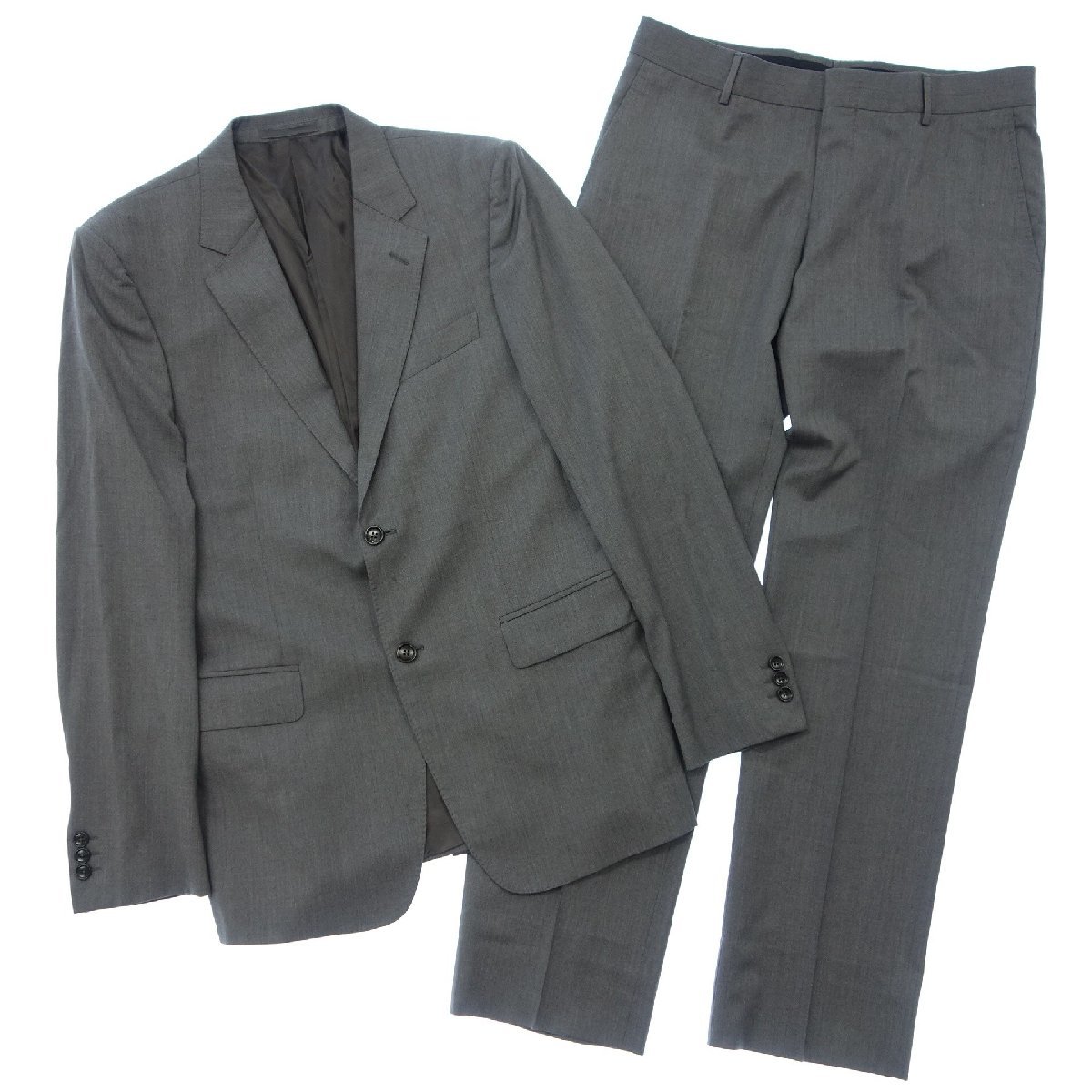 極美品◇グッチ シングルスーツ セットアップ 2Bジャケット スラックス