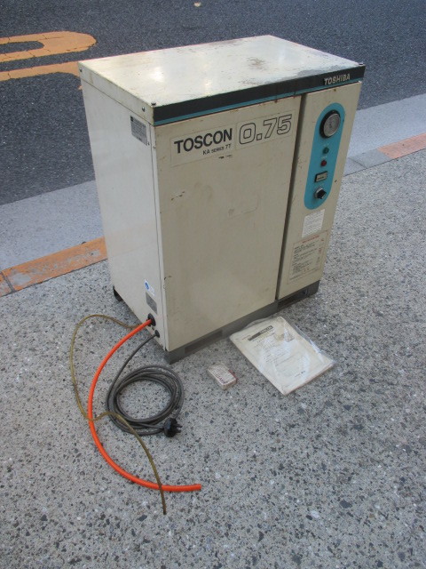 s159☆東芝 トスコン 200V0.75kw50hz(1馬力)パッケージ s159☆東芝 トスコン 200V0.75kw50hz(1馬力)パッケージ