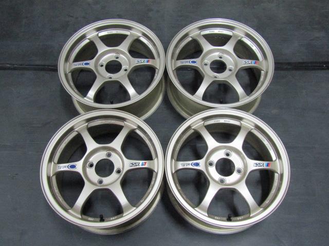 SSR スピードメーター タイプC 社外 15インチアルミホイール4本SET 6.5