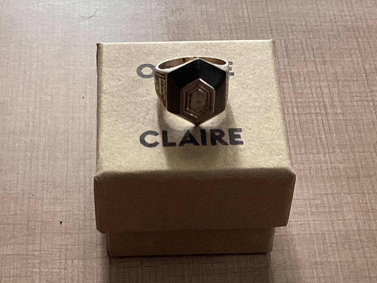 OMBRE CLAIRE トゥアレグ　リング　ウッドシルバー　ニジェール共和国製 Tuareg wood silver ring Made in Niger