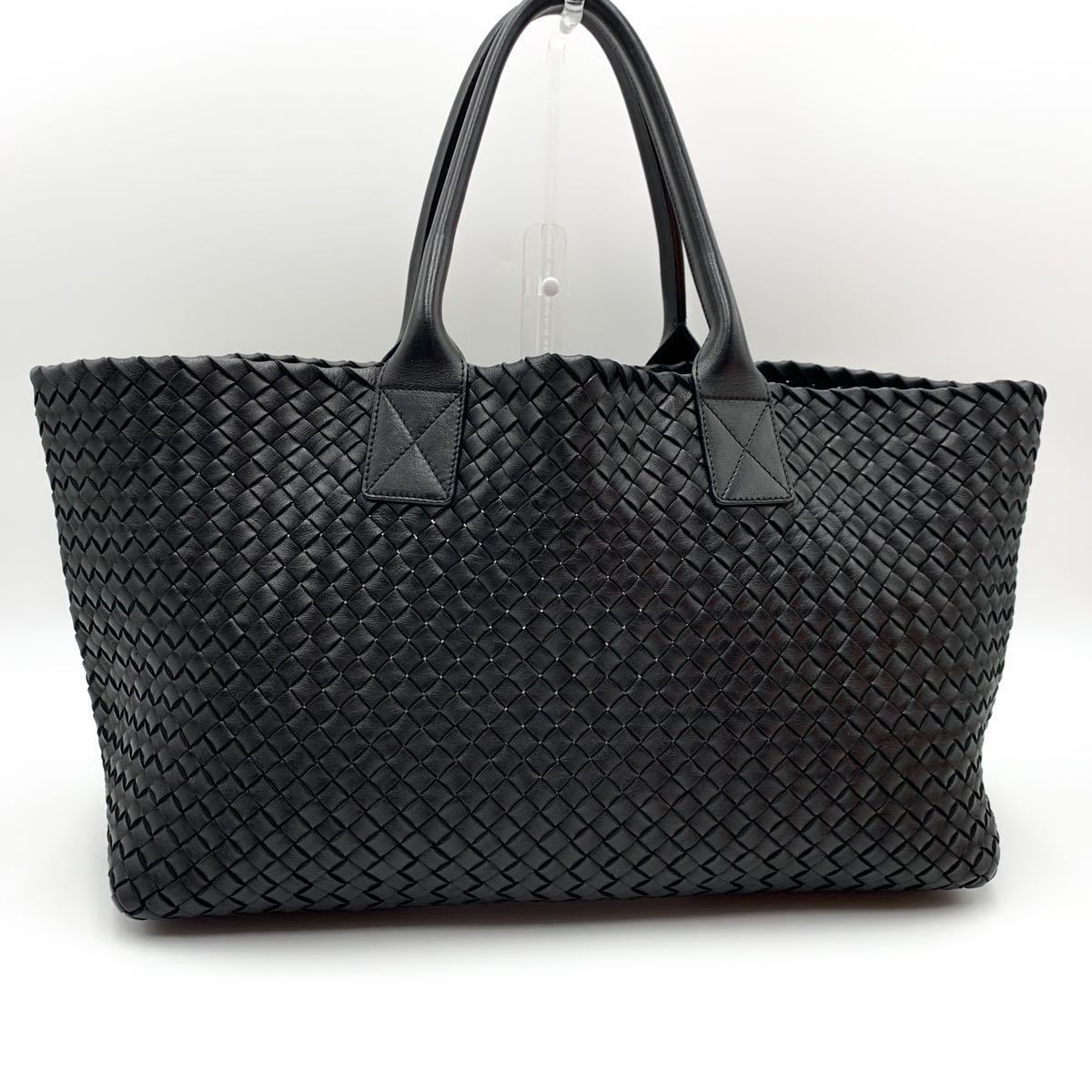 1円○極美品○BOTTEGA VENETA ボッテガヴェネタ カバMM トートバッグ