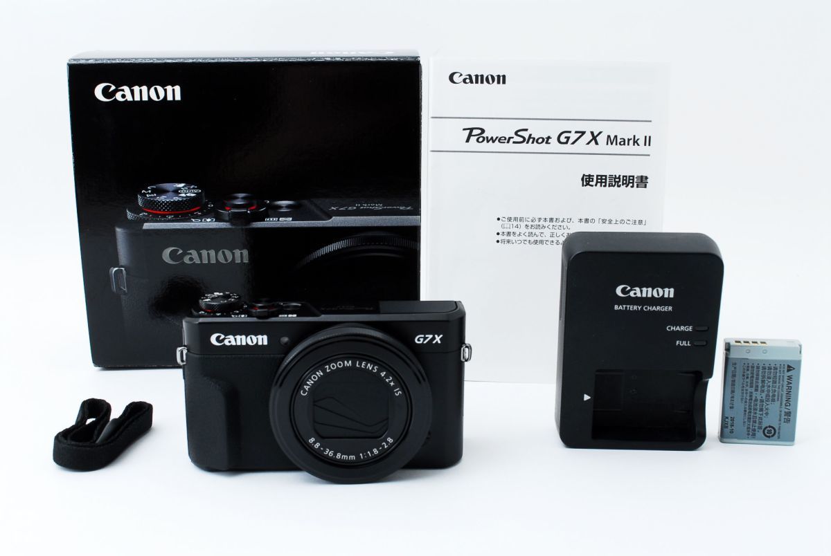 7604☆実用品☆ キヤノン Canon PowerShot G7 X MarkII - www