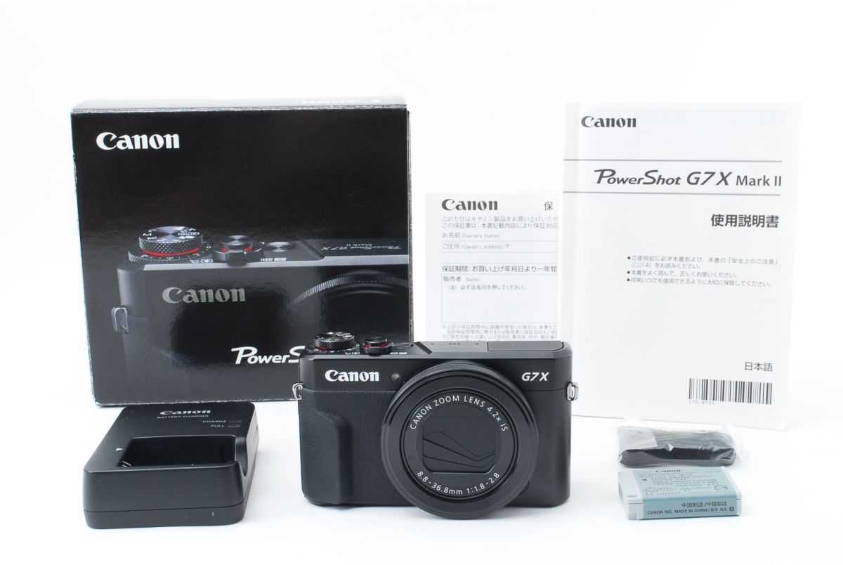 7785☆訳アリ品☆ キヤノン Canon PowerShot G7 X MarkII - カメラ