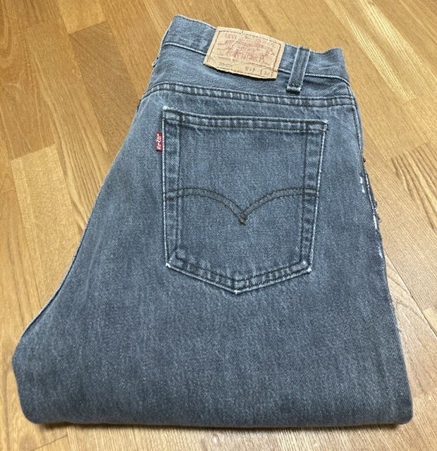 特別オファー ブラックデニムパンツ 653刻印 701-5759 Levi's VINTAGE