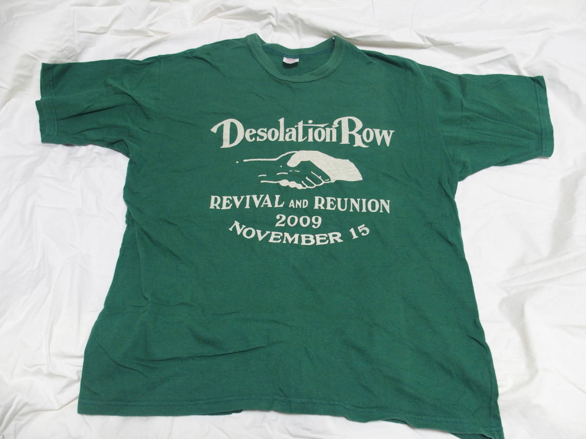 FREEWHEELERS(フリーホイーラーズ) 限定Tシャツ2009 グリーン サイズXL バーンストーマーズ ブートレガーズ リアルマッコイズ