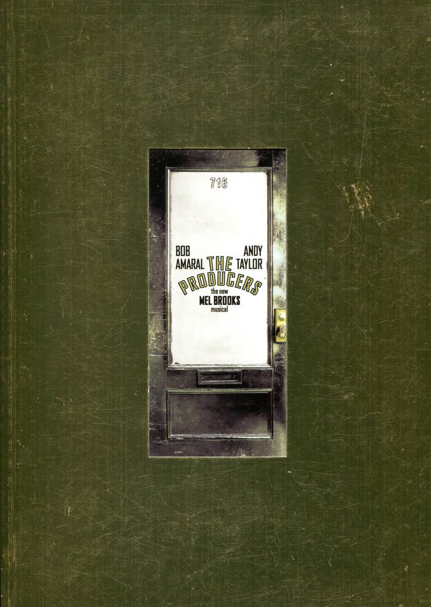 ブロードウェイミュージカル プロデューサーズ 2005 パンフレット★ボブアマラル アンディテイラー★舞台 パンフ aoaoya_画像1