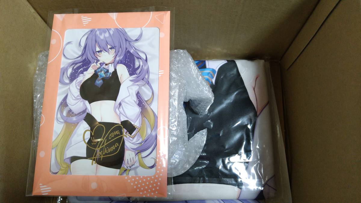 ホロライブ ムーナ・ホシノヴァ 誕生日記念2022グッズフルセット 直筆