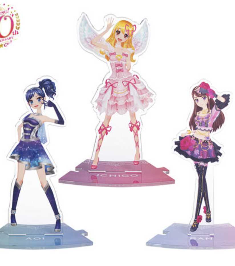 保障できる】 アイカツ アクリルスタンド データカードダスver※特典