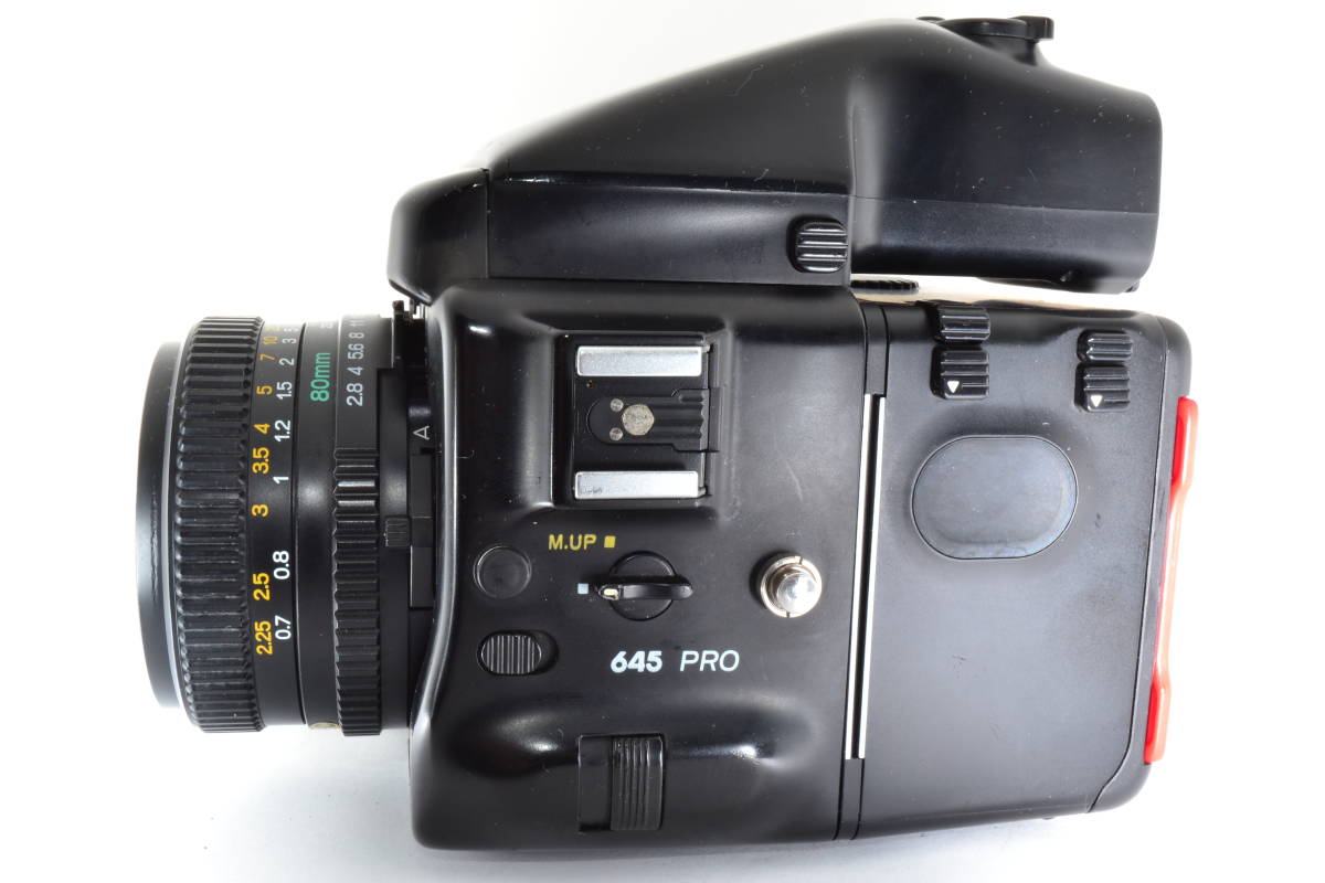 ☆実用美品☆ マミヤ MAMIYA 645 PRO + 120 フィルムバック AE
