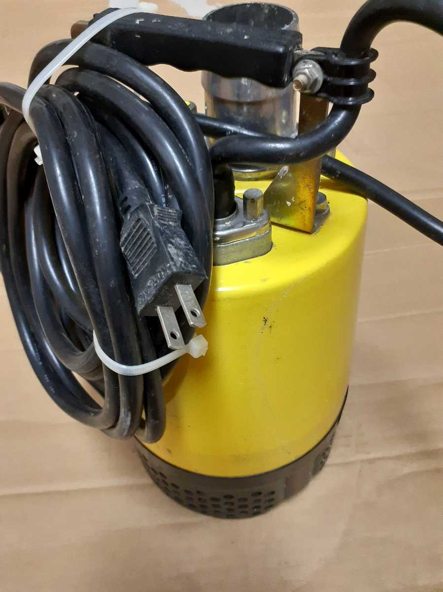 ■新明和工業■水中ポンプ/BTR400S　0.4KW単相100V/60Hz■中古品■動作確認済_画像5