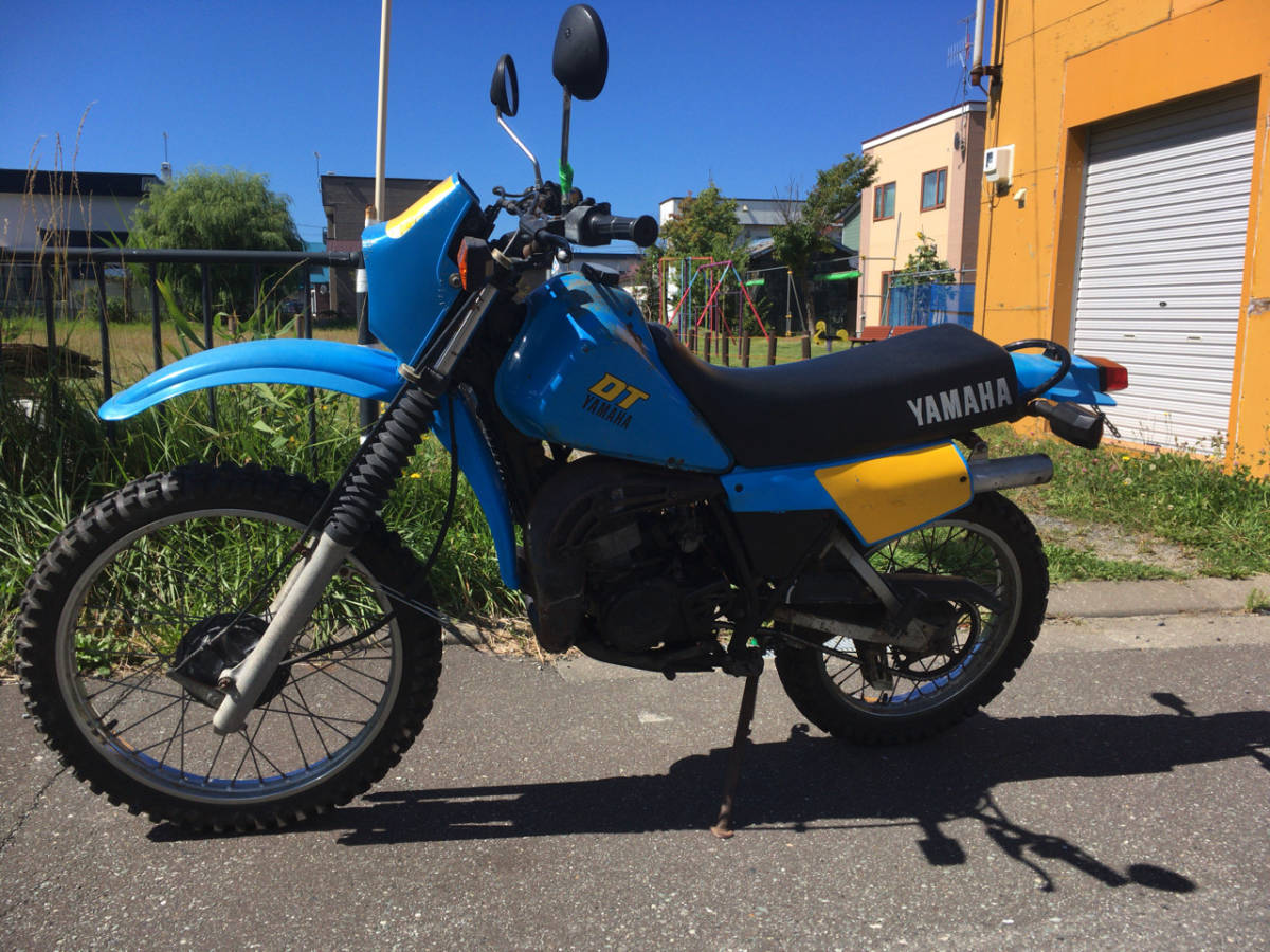 YAMAHA DT125 17F ヤマハ DT 125 17F 現状 引取限定 北海道 道北