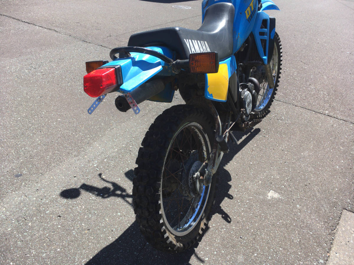 YAMAHA DT125 17F ヤマハ DT 125 17F 現状 引取限定 北海道 道北 2