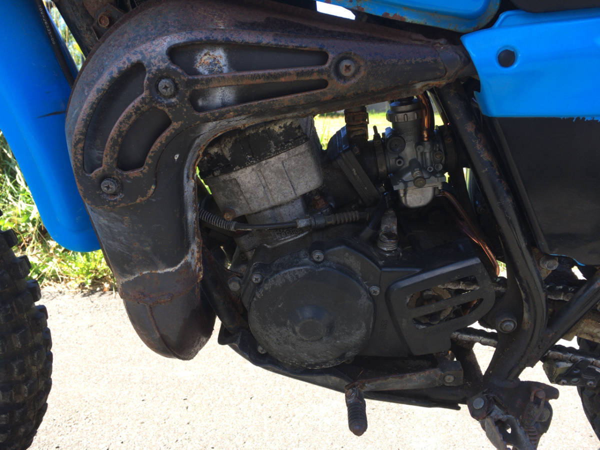 YAMAHA DT125 17F ヤマハ DT 125 17F 現状 引取限定 北海道 道北 6