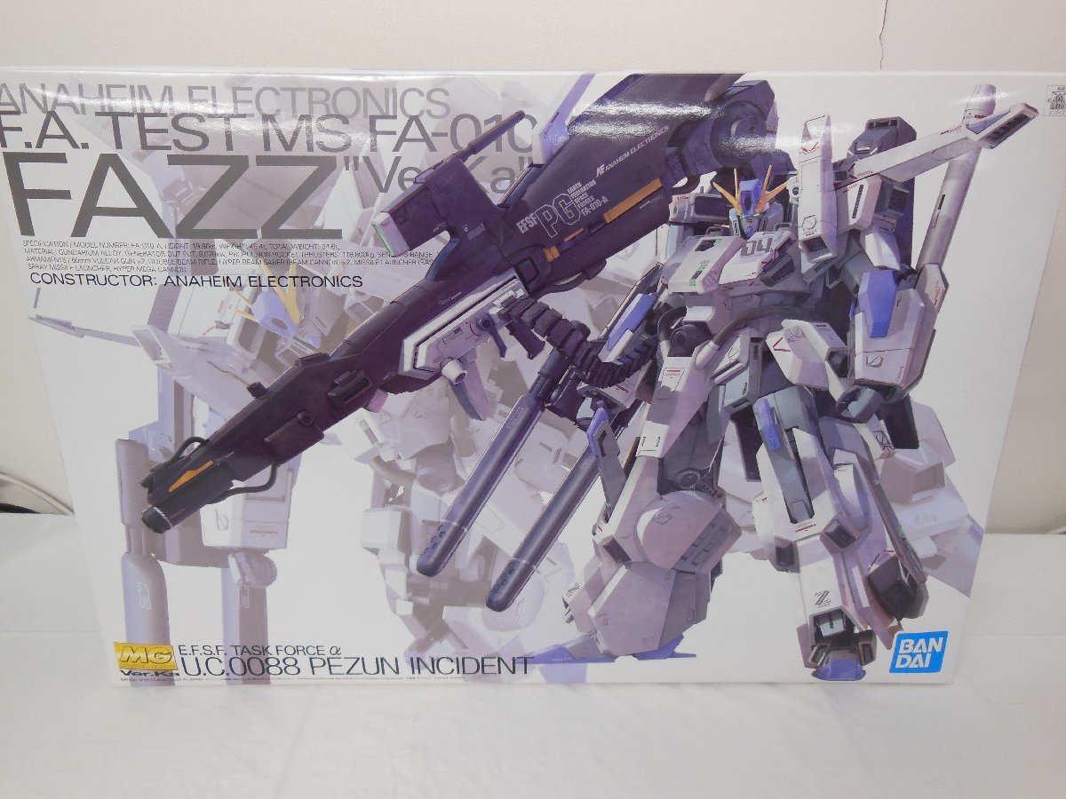 超歓迎】 (未組立て)1/100 MG FAZZ 「ガンダム・センチネル
