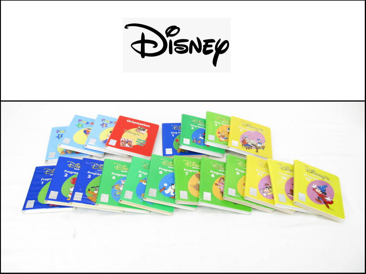 □⑦□美品□未開封品あり□Disney/ディズニー□World of English