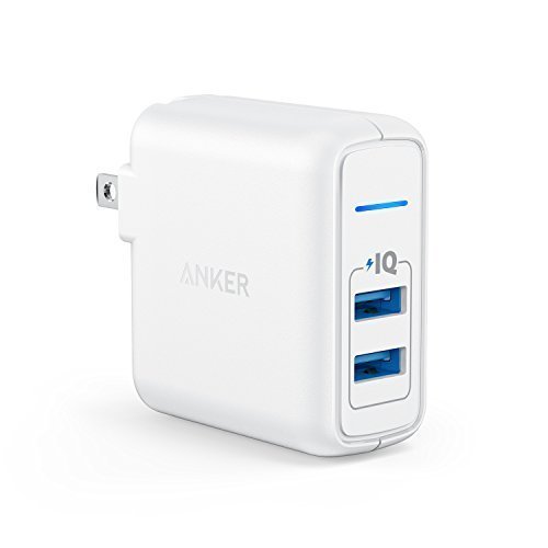 送料無料★Anker ACアダプター充電器 PowerPort 2 Elite 24W 2ポート USB急速充電器(ホワイト)_画像10