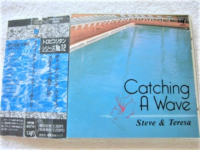最高級 Wave A Catching / Teresa & Steve / VPCM-85712 1983年名盤 1990年再発 国内盤帯付 / Bright Teresa / ハワイ ハワイアン, ハワイアン 最高級 Wave A Catching / Teresa & Steve / VPCM-85712 1983年名盤 1990年再発 国内盤帯付 / Bright Teresa / ハワイ ハワイアン, ハワイアン